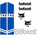 Bobcat 742 Decal Kit - Skid Steer Melroe