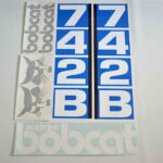 Bobcat 742B Decal Kit