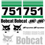 Bobcat 751Decal Kit - Skid Steer (3)
