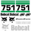 Bobcat 751Decal Kit - Skid Steer (3)