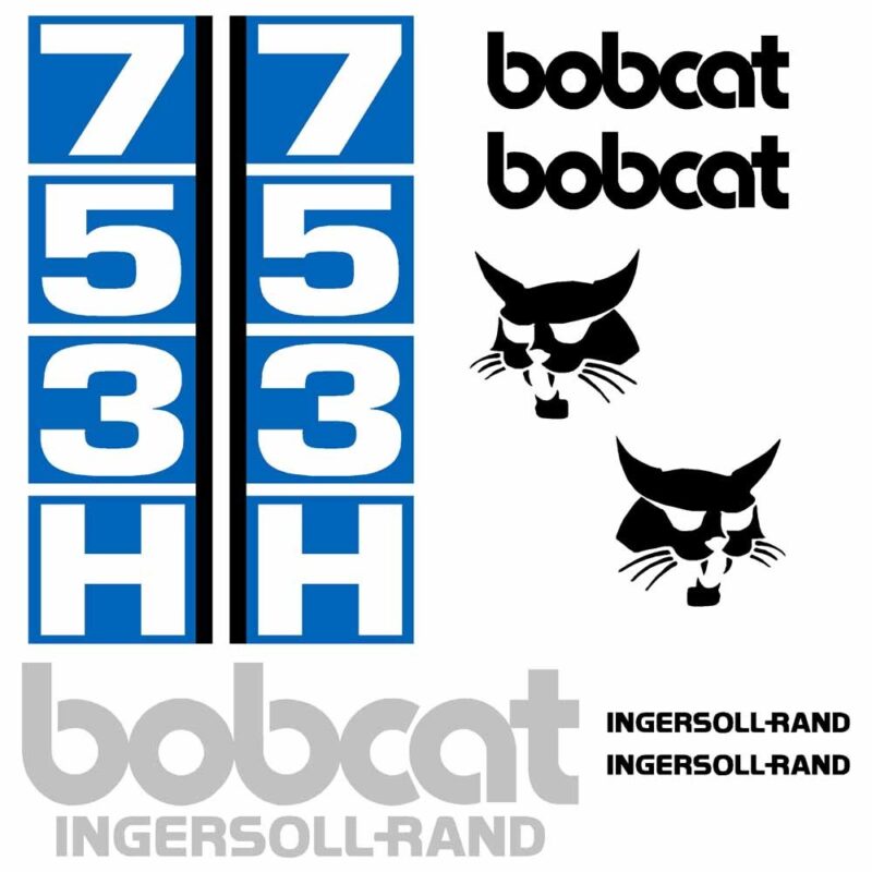 Bobcat 753H Decal Kit - Skid Steer (1)