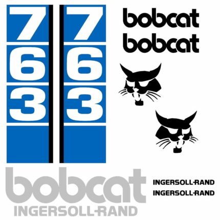 Bobcat 763 Decal Kit - Skid Steer (1)