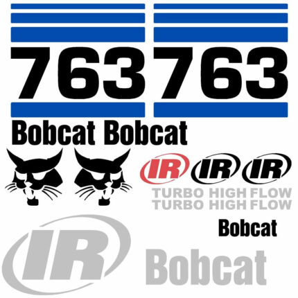 Bobcat 763 Decal Kit - Skid Steer (2)