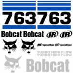 Bobcat 763 Decal Kit - Skid Steer (3)