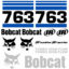 Bobcat 763 Decal Kit - Skid Steer (3)