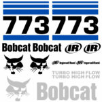 Bobcat 773 Decal Kit - Skid Steer 3