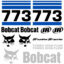 Bobcat 773 Decal Kit - Skid Steer 3