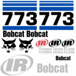 Bobcat 773 Decal Kit - Skid Steer (Big IR Logo)