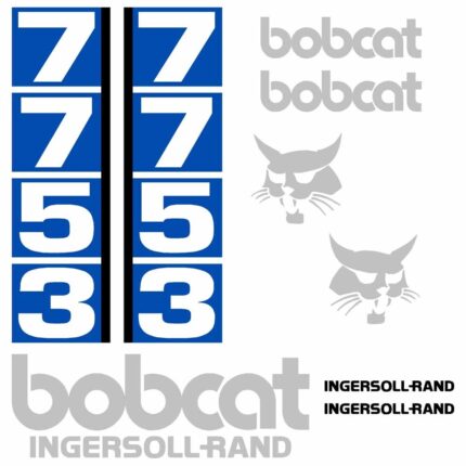 Bobcat 7753 Decal Kit