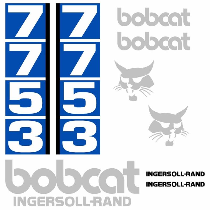 Bobcat 7753 Decal Kit