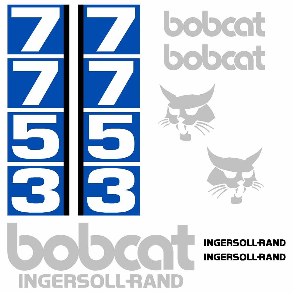 Bobcat 7753 Decal Kit Bobcat 7753 Decal Kit