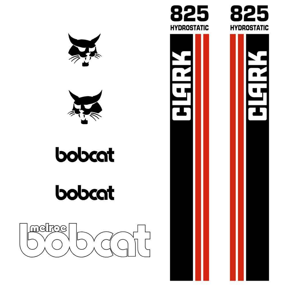 Bobcat 825 Decal Kit Bobcat 825 Decal Kit