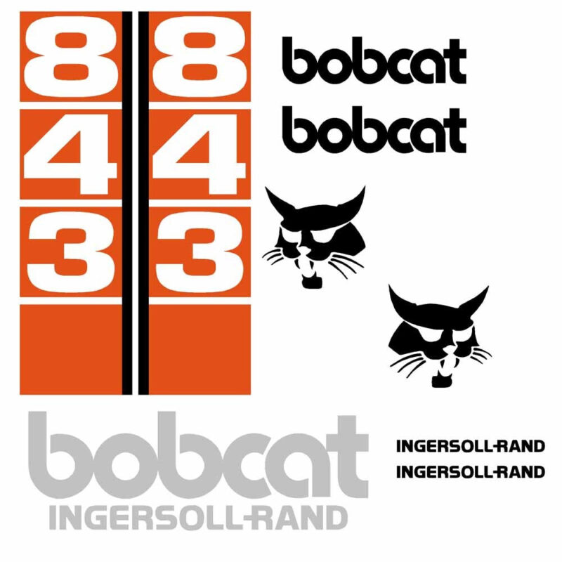 Bobcat 843 Decal Kit