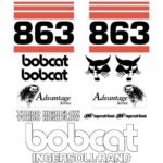Bobcat 863 Advantage Decal Kit