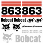 Bobcat 863 Decal Kit