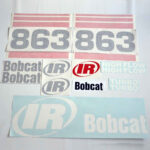 Bobcat 863 G Decal Kit - Skid Steer -IR Ingersoll Rand