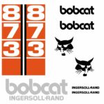 Bobcat 873 Decal Kit - Skid Steer 1
