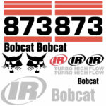 Bobcat 873 Decal Kit - Skid Steer 2