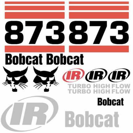 Bobcat 873 Decal Kit - Skid Steer 2