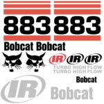 Bobcat 883 Decal Kit - Skid Steer 2