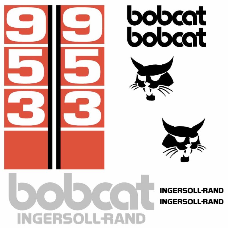 Bobcat 953 Decal Kit