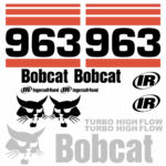 Bobcat 963 Decal Kit