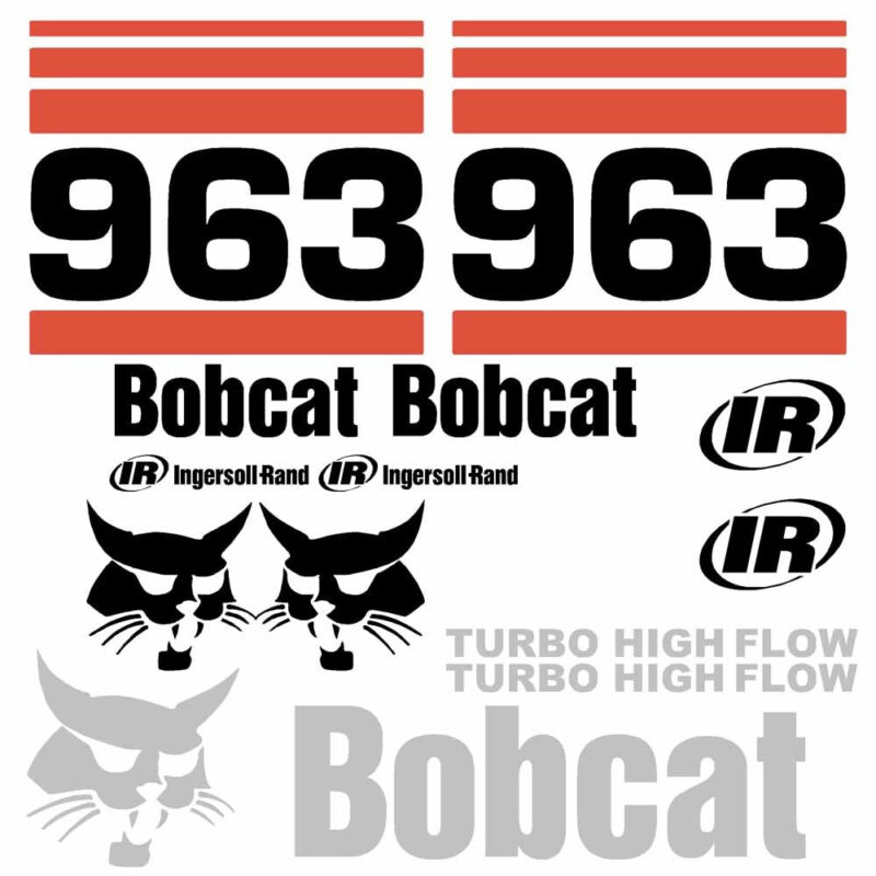 Bobcat 963 Decal Kit