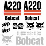 Bobcat A220 Decal Kit
