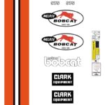 Bobcat Clark 975 Decal Kit