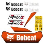 Bobcat E27Z Decal Kit