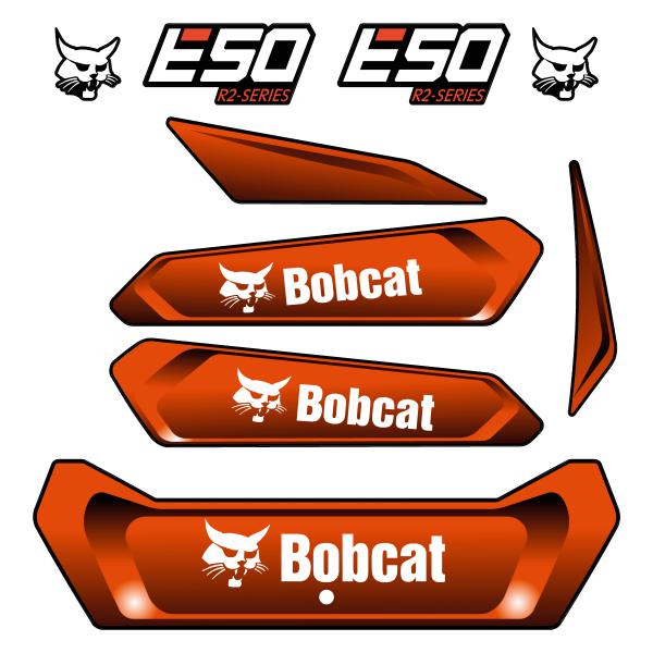 Bobcat E50R2 Decal Kit Bobcat E50R2 Decal Kit
