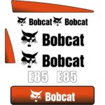 Bobcat E85 Decal Kit