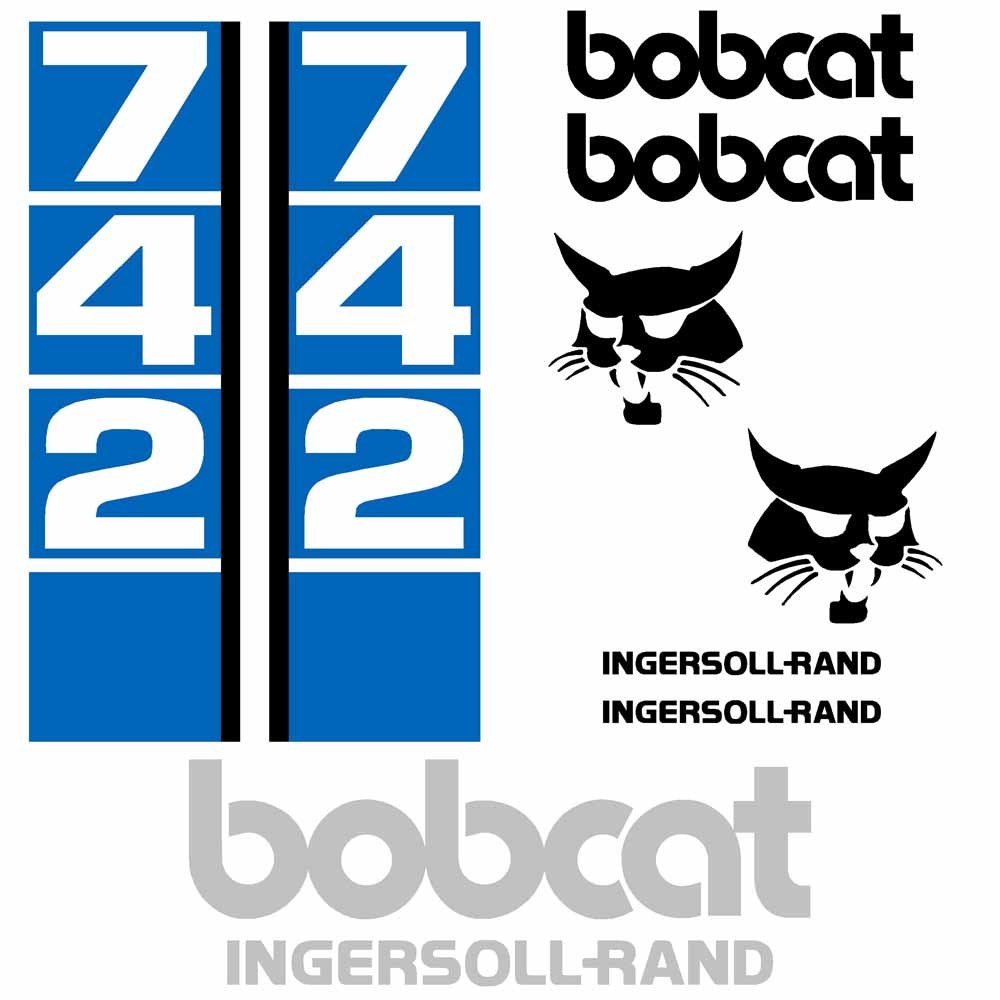 Bobcat IR 742 Decal Kit Bobcat IR 742 Decal Kit