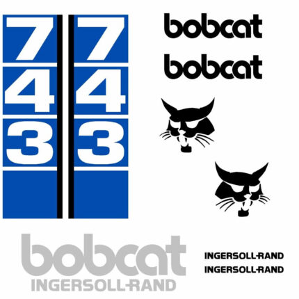 Bobcat IR 743 Decal Kit