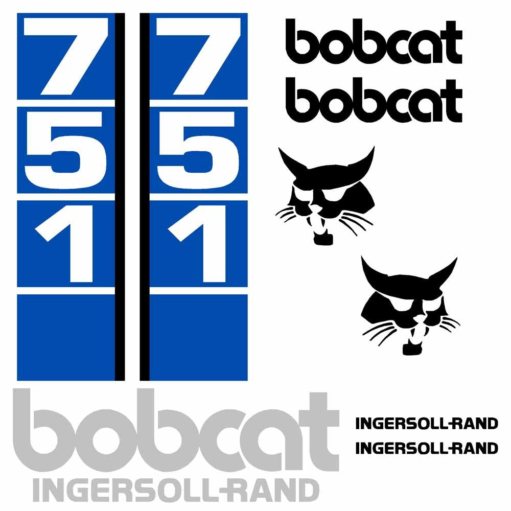 Bobcat IR 751 Decal Kit Bobcat IR 751 Decal Kit