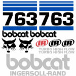 Bobcat IR 763 Decal Kit