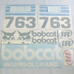 Bobcat IR 763 Decal Kit