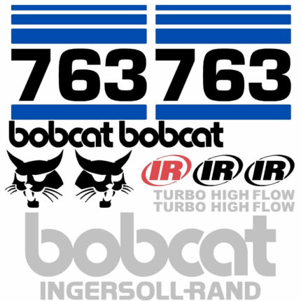 Bobcat IR 763 Decal Kit