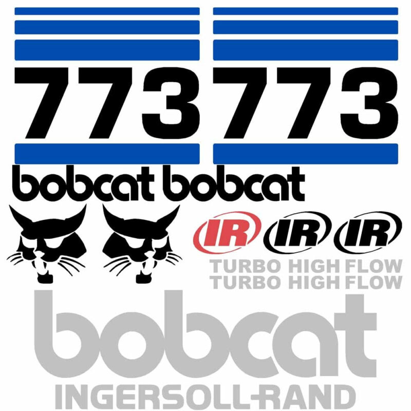 Bobcat IR 773 Decal Kit