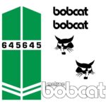 Bobcat Melroe 645 Decal Kit