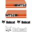Bobcat MT52 Decal Kit