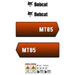 Bobcat MT85 Decal Kit
