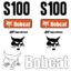 Bobcat S100 Decal Kit