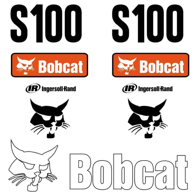 Bobcat S100 Decal Kit