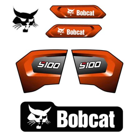Bobcat S100 Later Style Decal Kit