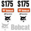 Bobcat S175 Decal Kit