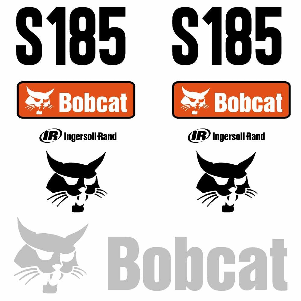 Bobcat S185 Decal Kit Bobcat S185 Decal Kit