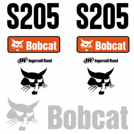 Bobcat S205 Decal Kit