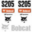 Bobcat S205 Decal Kit