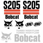 Bobcat S205 Decal Kit - Skid Steer (2003up)